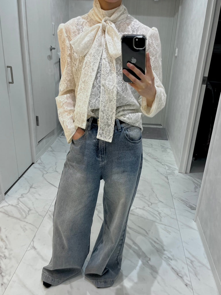 CHIFFON LAYER BLOUSE