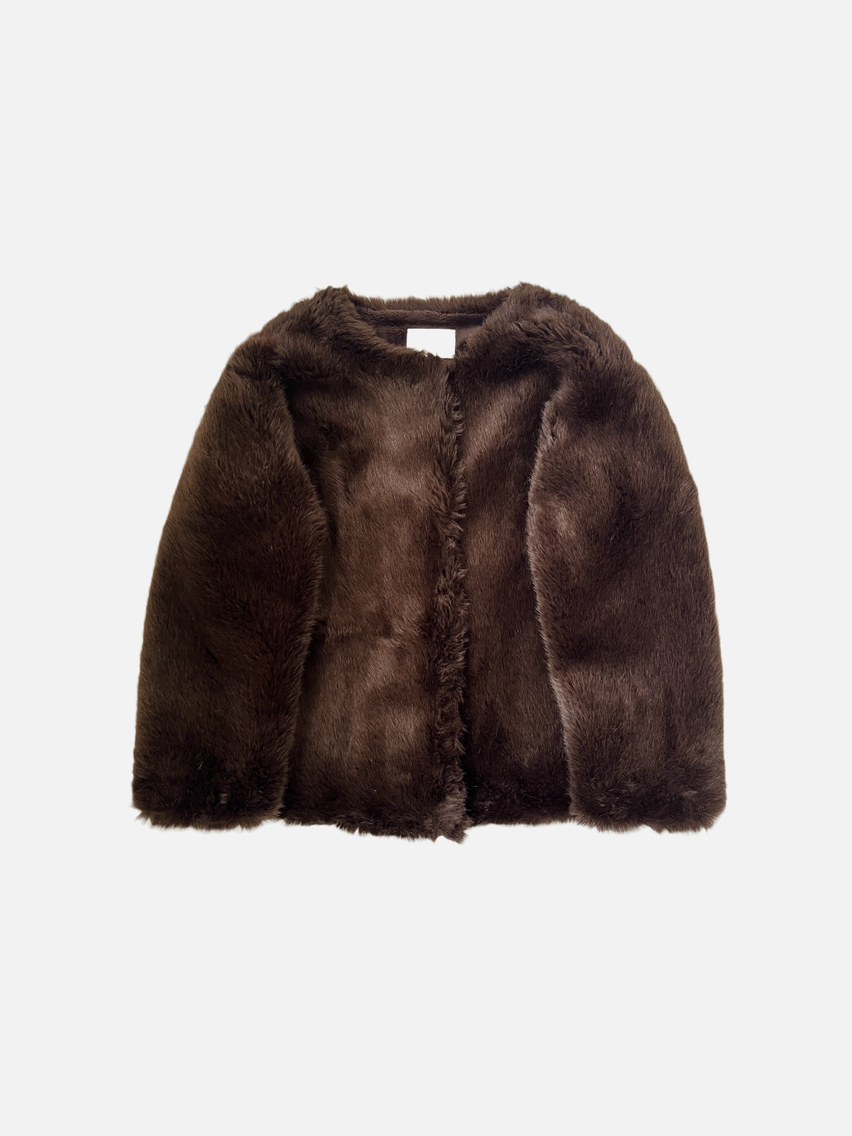 BROWN FURCOAT&TIPPET
