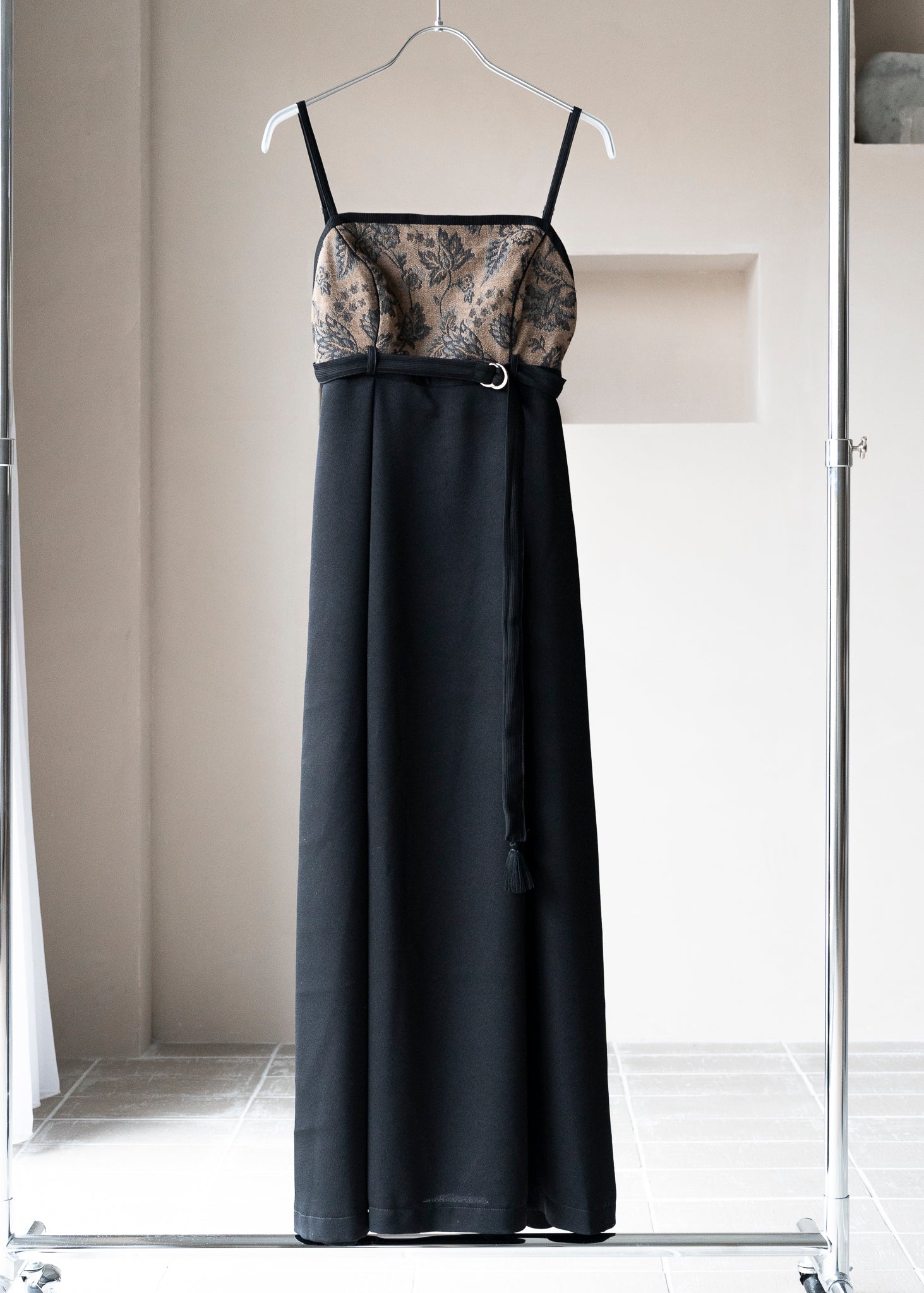 LIGHT BROWN CAMI DRESS