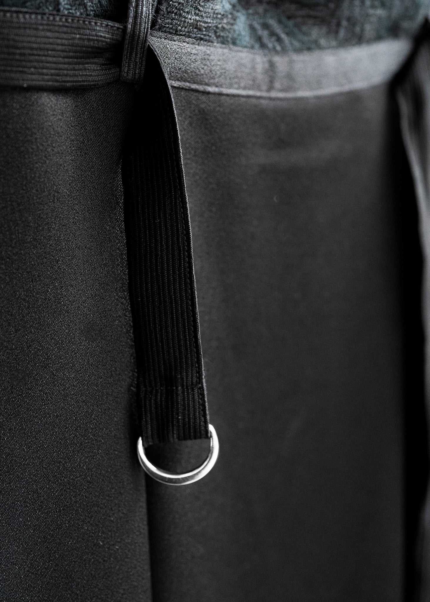 BLACK TASSEL CAMI DRESS