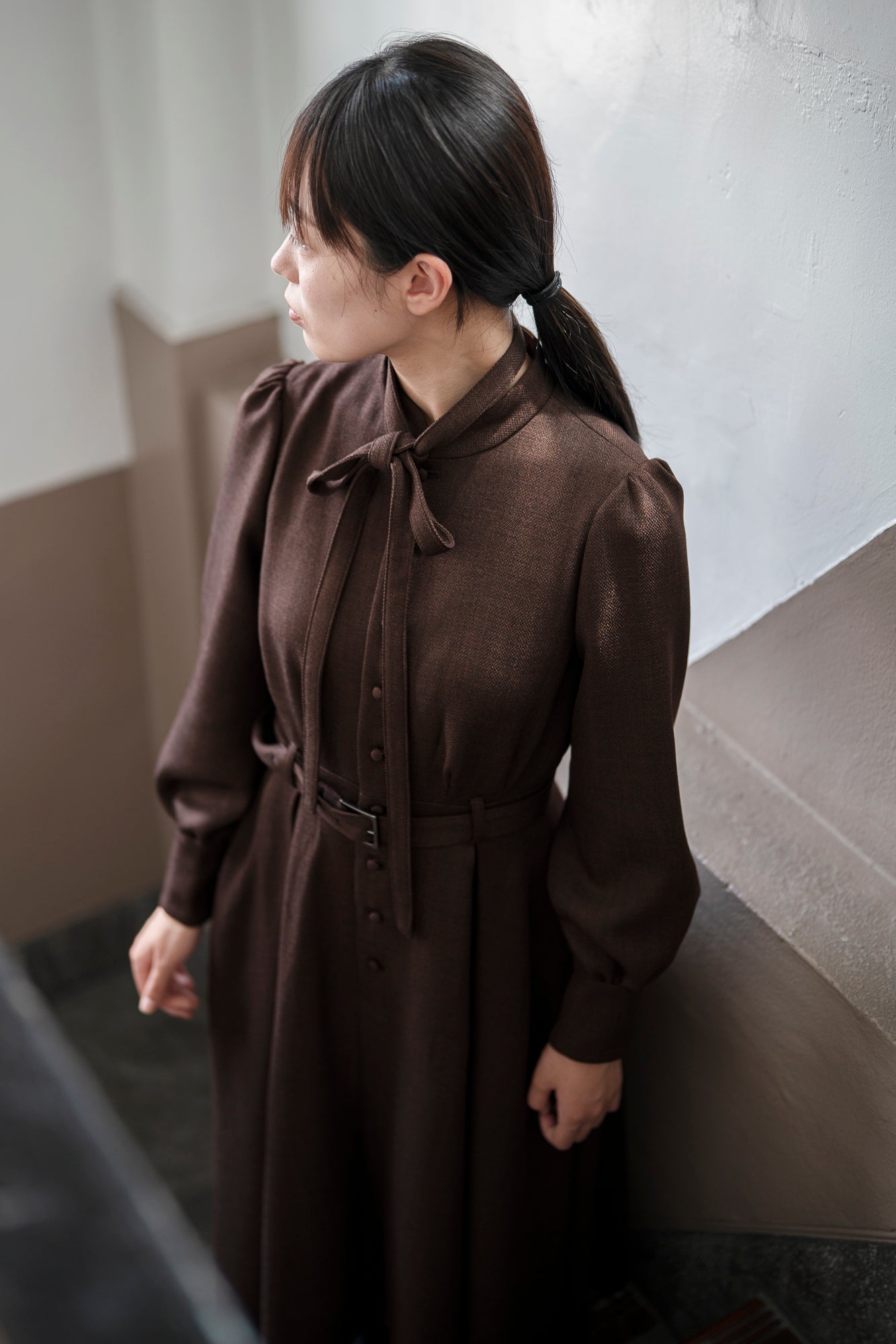 RUBER BROWN DRESS "1st SAMPLE"