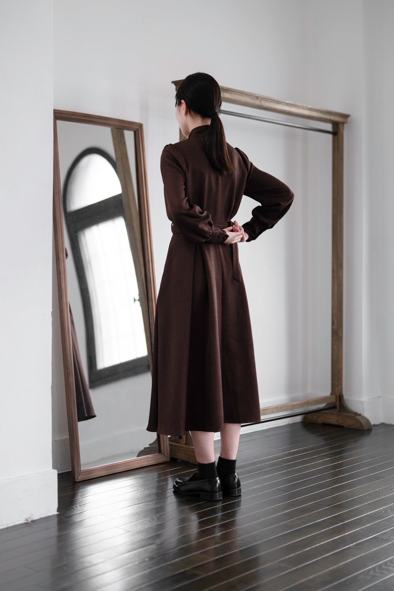 RUBER BROWN DRESS "1st SAMPLE"