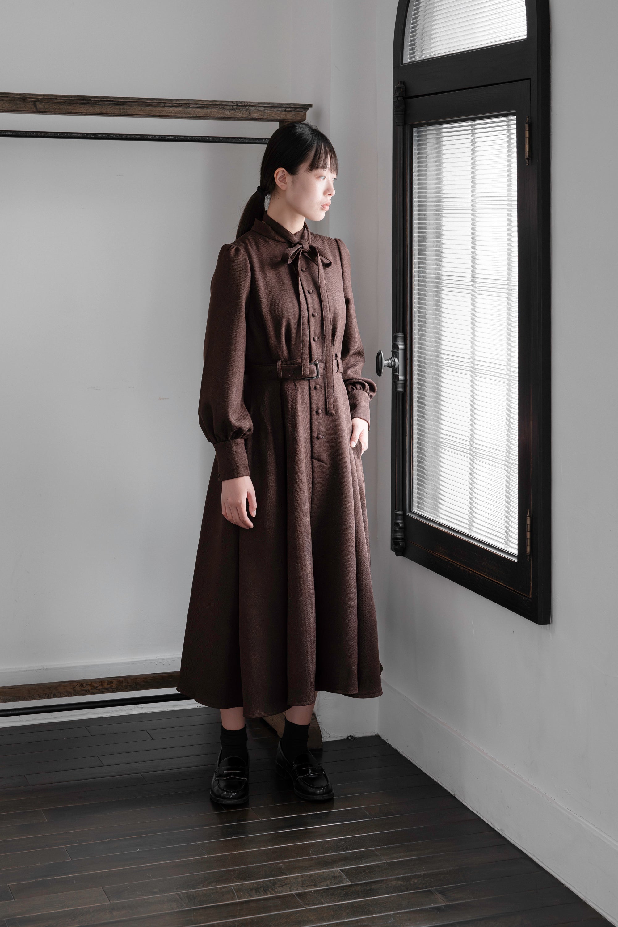 RUBER BROWN DRESS "1st SAMPLE"