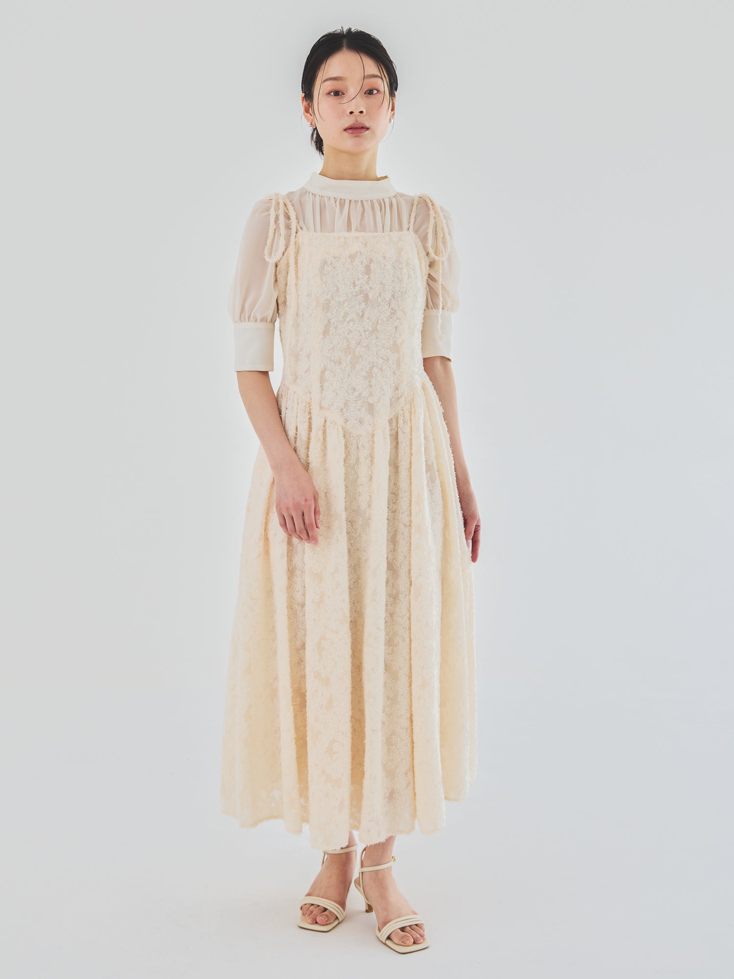 HANA JACQUARD DRESS