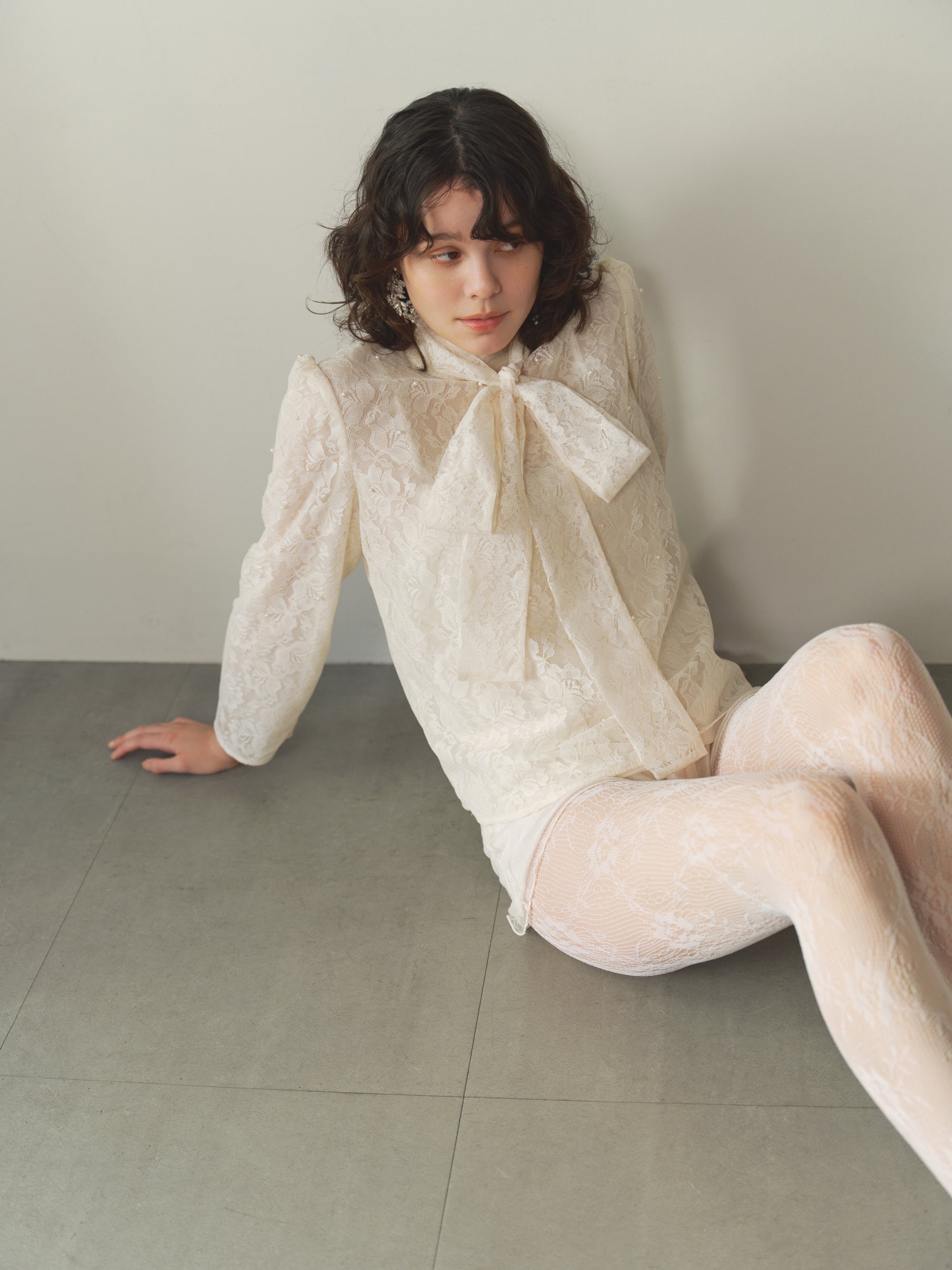 CHIFFON LAYER BLOUSE