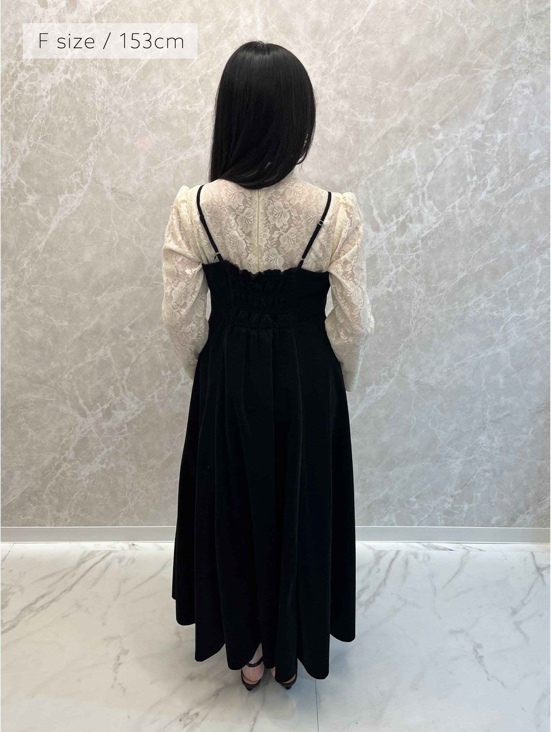 BLACK TASSEL DRESS