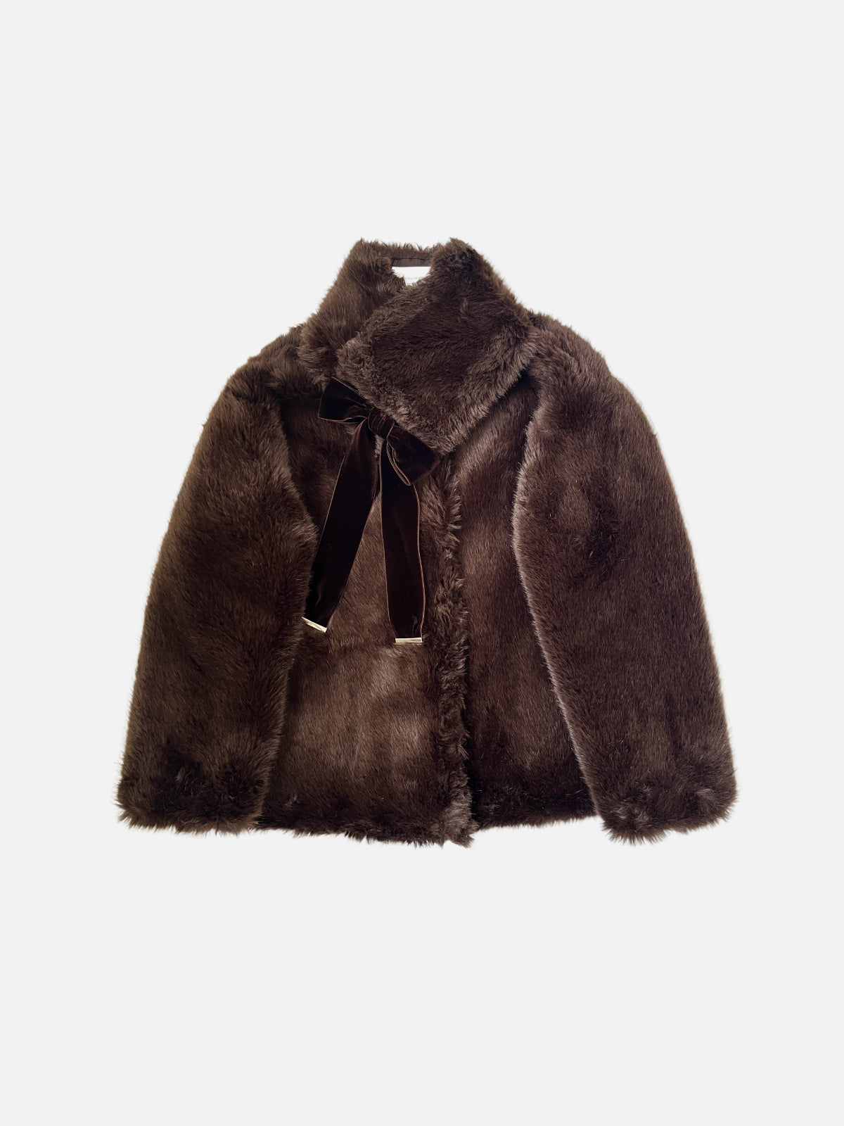 BROWN FURCOAT&TIPPET