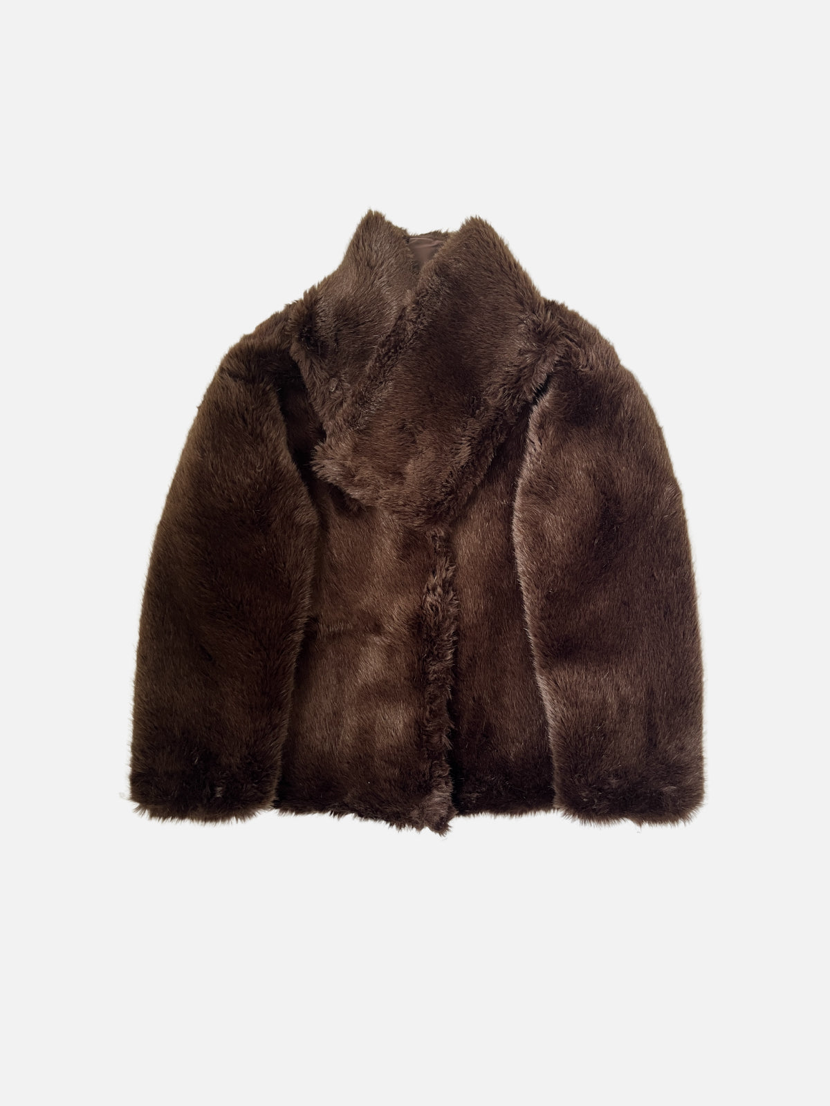 BROWN FURCOAT&TIPPET