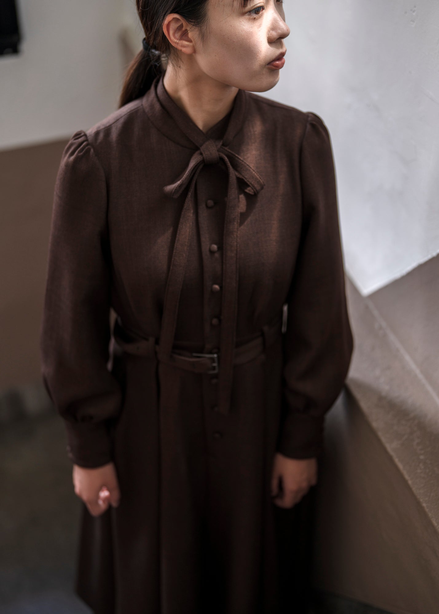 RUBER BROWN DRESS "1st SAMPLE"