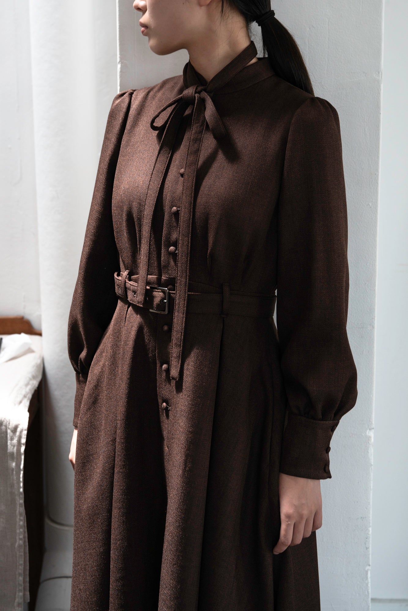 RUBER BROWN DRESS "1st SAMPLE"