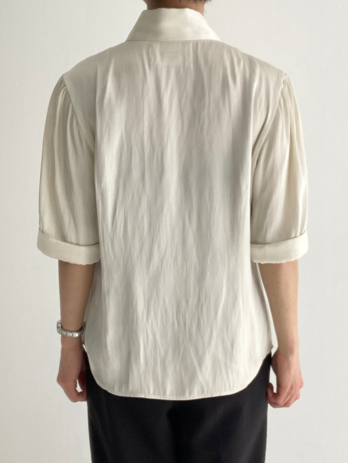 VINTAGE SATIN BLOUSE