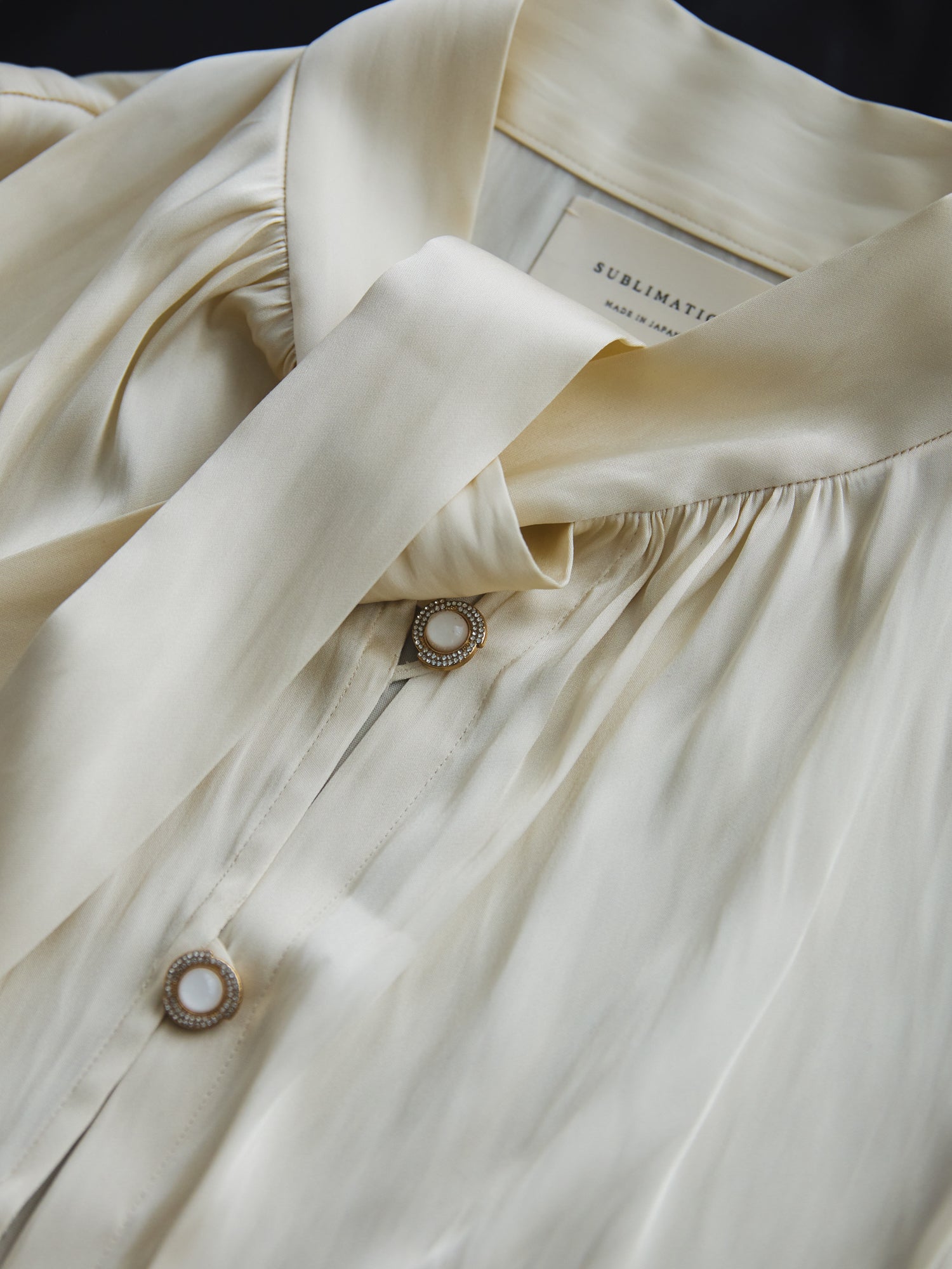 VINTAGE SATIN BLOUSE