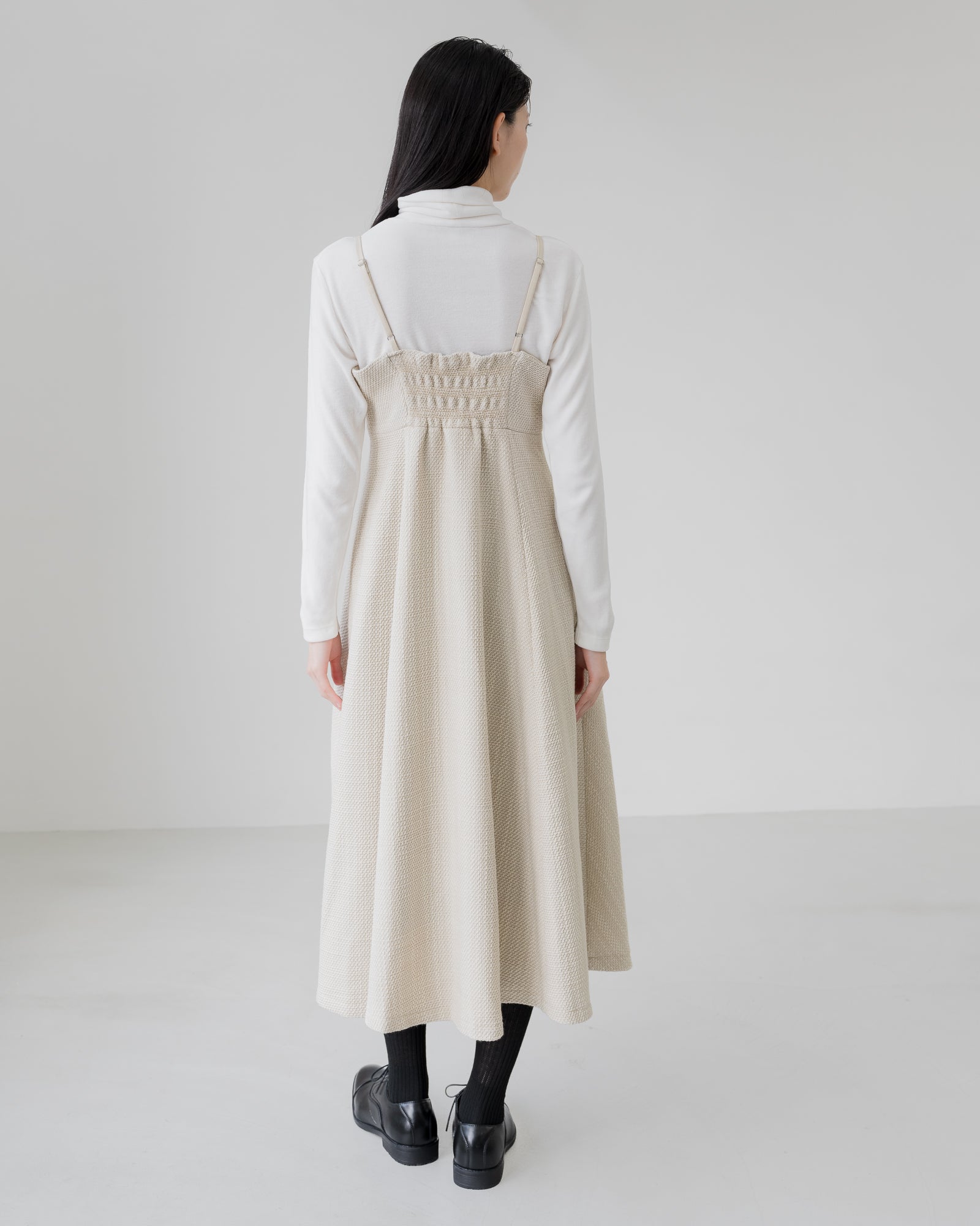 IVORY TWEED CAMI DRESS "1st SAMPLE"