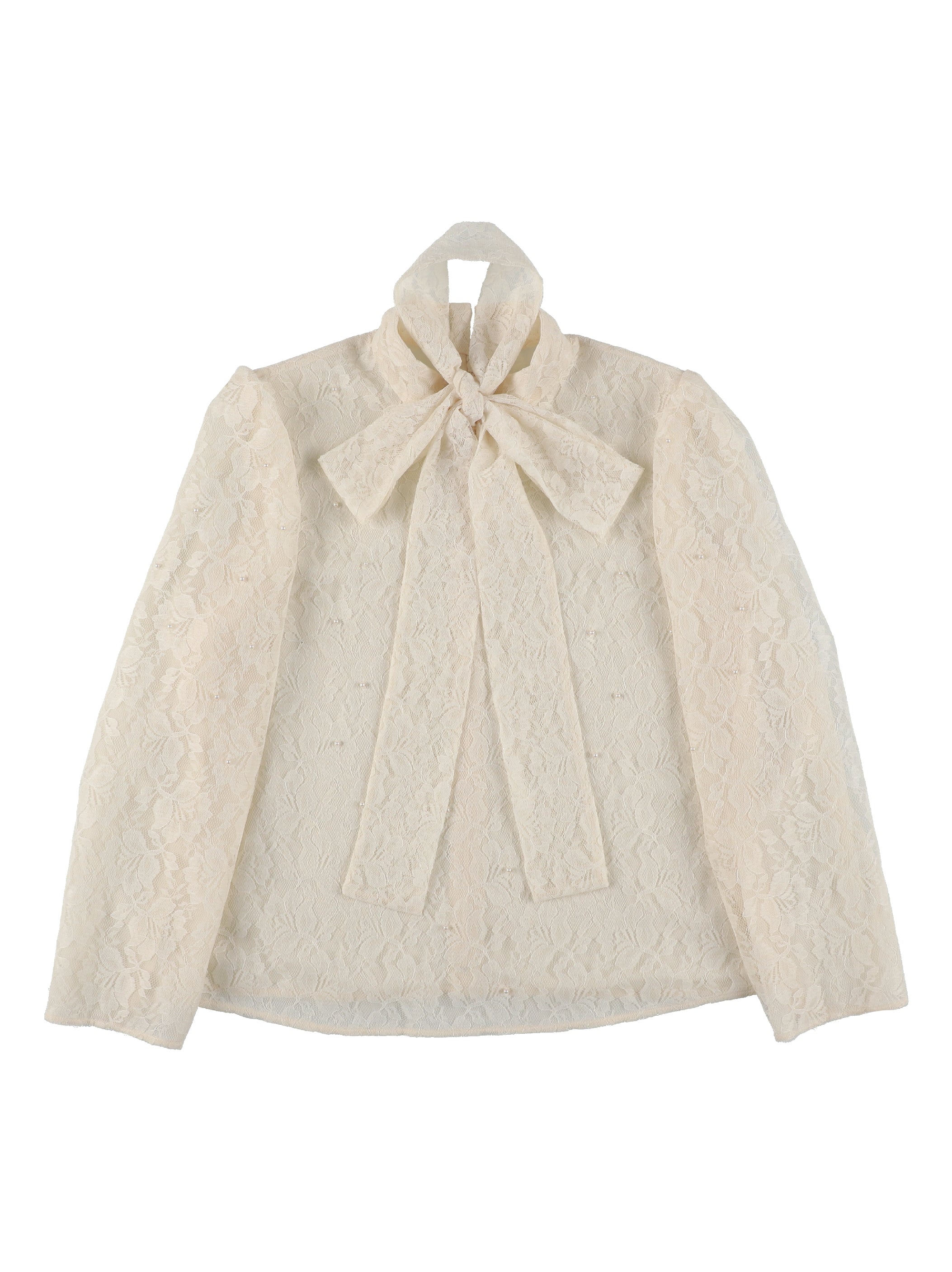 CHIFFON LAYER BLOUSE "pearl"